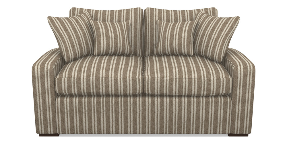 Product photograph of Stockbridge Sofa Bed 2 Seater Sofa Bed In Cloth 22 - Barcode - Peat from Sofas and Stuff Limited