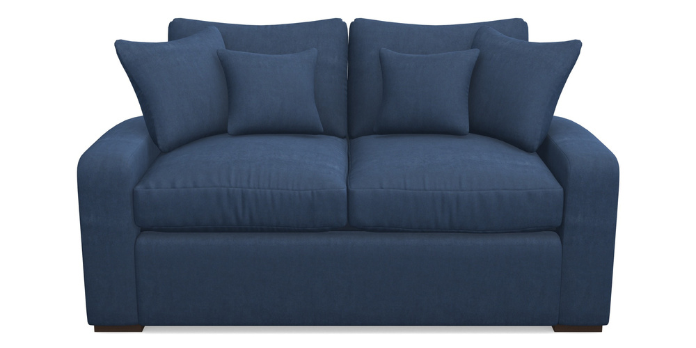 Product photograph of Stockbridge Sofa Bed 2 Seater Sofa Bed In Clever Tough And Eco Velvet - Agean from Sofas and Stuff Limited