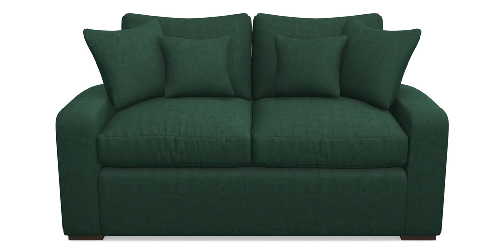 Product photograph of Stockbridge Sofa Bed 2 Seater Sofa Bed In Clever Tough And Eco Velvet - Pine from Sofas and Stuff Limited
