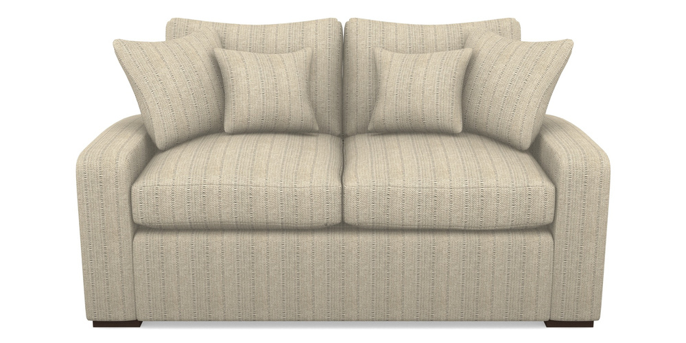 Product photograph of Stockbridge Sofa Bed 2 Seater Sofa Bed In Cloth 20 - Design 1 - Natural Herringbone from Sofas and Stuff Limited