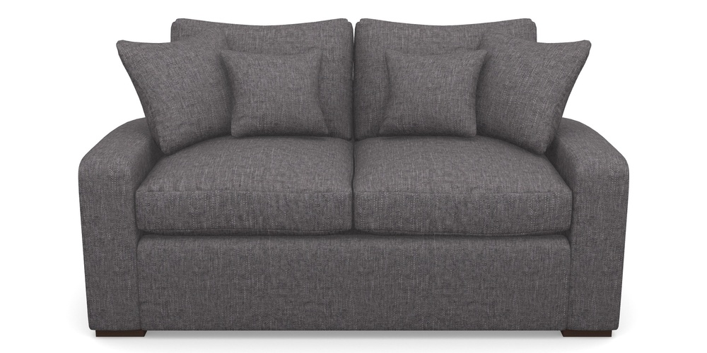 Product photograph of Stockbridge Sofa Bed 2 Seater Sofa Bed In Easy Clean Plain - Ash from Sofas and Stuff Limited