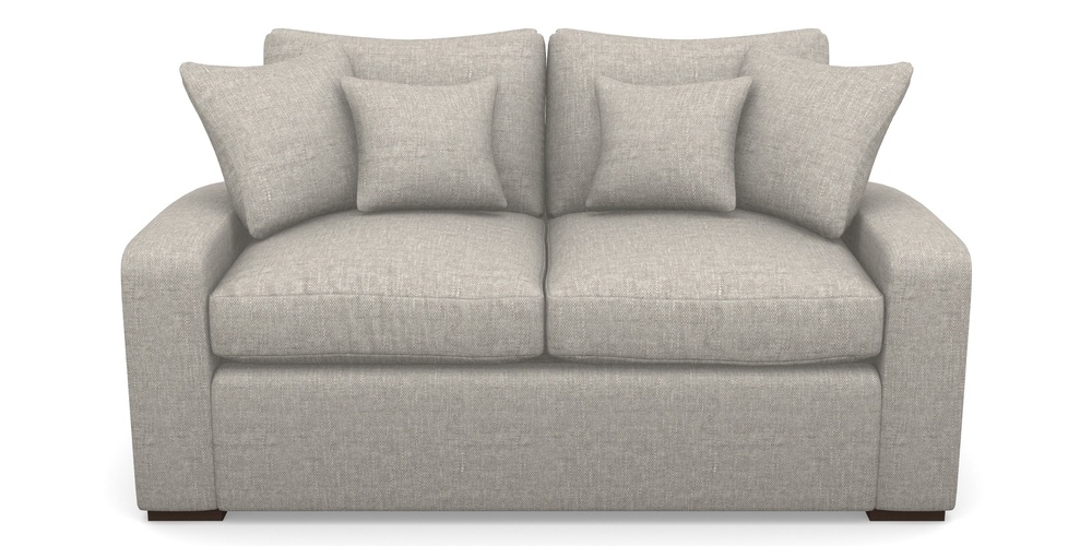 Product photograph of Stockbridge Sofa Bed 2 Seater Sofa Bed In Easy Clean Plain - Dove from Sofas and Stuff Limited