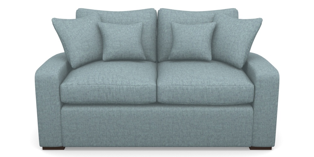 Product photograph of Stockbridge Sofa Bed 2 Seater Sofa Bed In Easy Clean Plain - Polar from Sofas and Stuff Limited