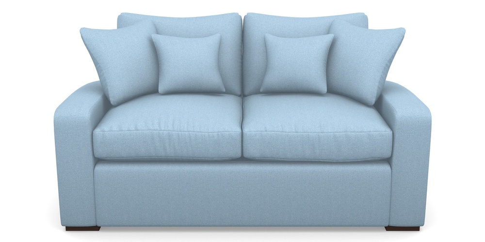 Product photograph of Stockbridge Sofa Bed 2 Seater Sofa Bed In Eco Washable Cotton - Sky from Sofas and Stuff Limited