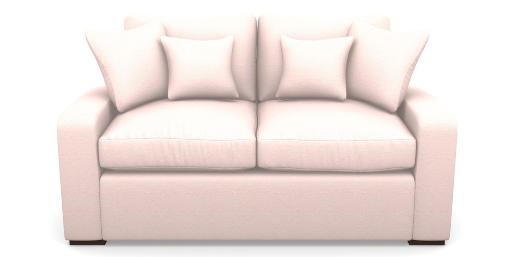 Product photograph of Stockbridge Sofa Bed 2 Seater Sofa Bed In Eco Washable Cotton - Sugar from Sofas and Stuff Limited