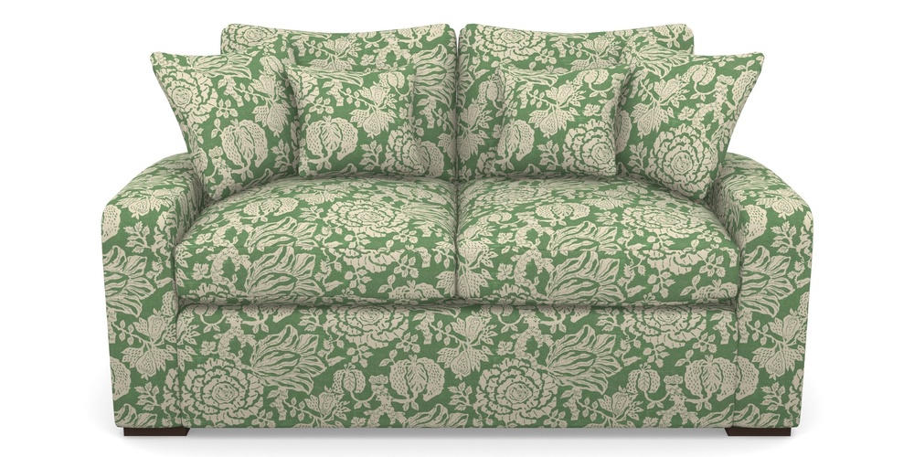 Product photograph of Stockbridge Sofa Bed 2 Seater Sofa Bed In V A Brompton Collection - Flowering Kale - Basil from Sofas and Stuff Limited