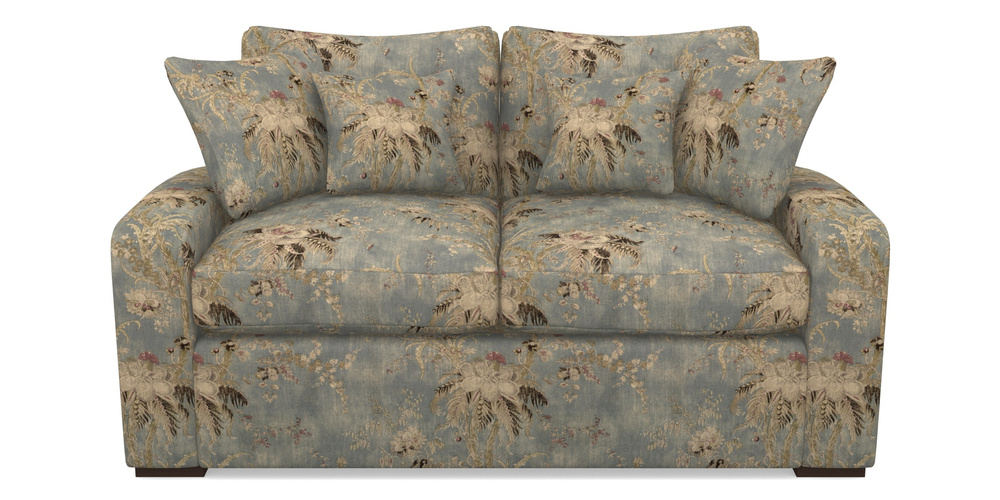 Product photograph of Stockbridge Sofa Bed 2 Seater Sofa Bed In Floral Linen - Zefferino Danish Girl from Sofas and Stuff Limited