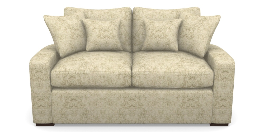 Product photograph of Stockbridge Sofa Bed 2 Seater Sofa Bed In Grace Linen - Olive from Sofas and Stuff Limited