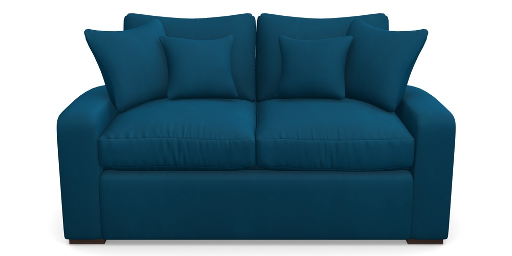 Product photograph of Stockbridge Sofa Bed 2 Seater Sofa Bed In House Clever Velvet - Ocean from Sofas and Stuff Limited