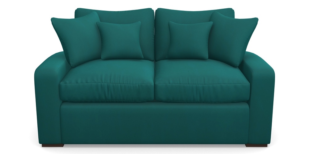 Product photograph of Stockbridge Sofa Bed 2 Seater Sofa Bed In House Clever Velvet - Teal from Sofas and Stuff Limited