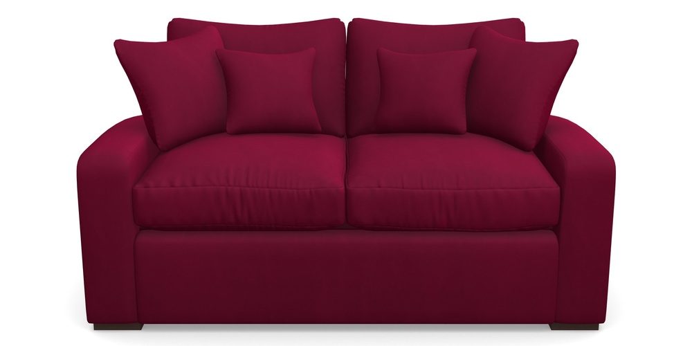 Product photograph of Stockbridge Sofa Bed 2 Seater Sofa Bed In House Clever Velvet - Wine from Sofas and Stuff Limited