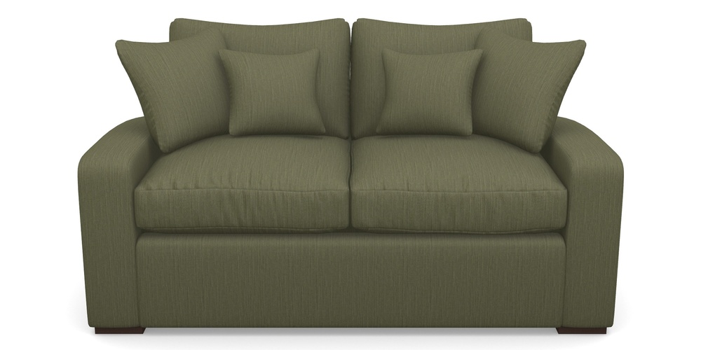 Product photograph of Stockbridge Sofa Bed 2 Seater Sofa Bed In Herringbone - Army from Sofas and Stuff Limited