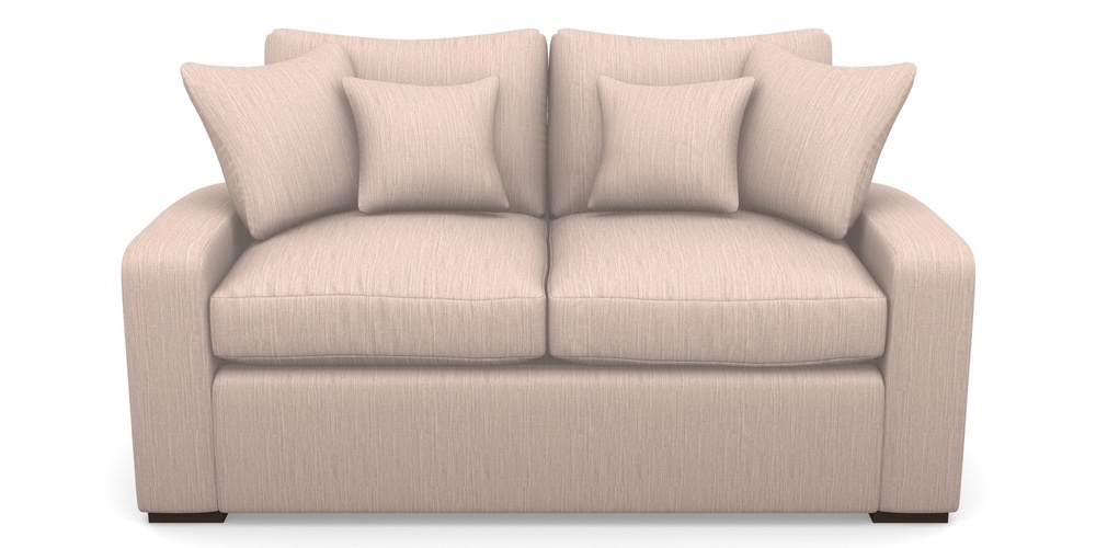 Product photograph of Stockbridge Sofa Bed 2 Seater Sofa Bed In Herringbone - Rose from Sofas and Stuff Limited