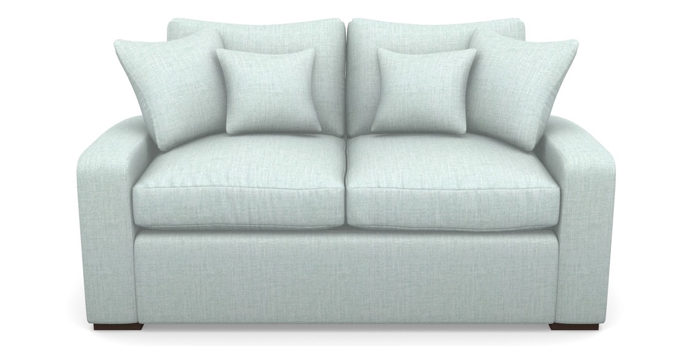 Product photograph of Stockbridge Sofa Bed 2 Seater Sofa Bed In House Plain - Aqua from Sofas and Stuff Limited