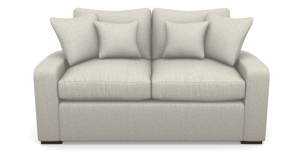 Product photograph of Stockbridge Sofa Bed 2 Seater Sofa Bed In House Plain - Clay from Sofas and Stuff Limited