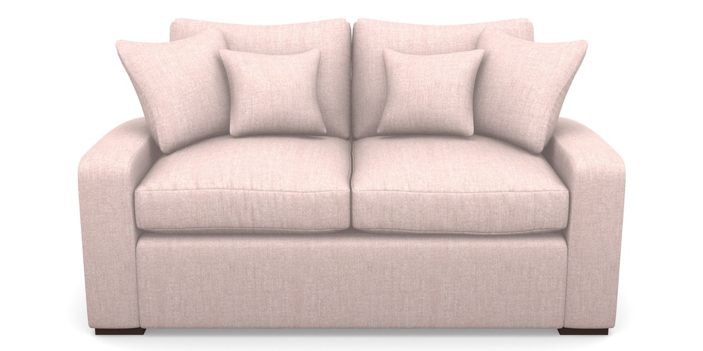 Product photograph of Stockbridge Sofa Bed 2 Seater Sofa Bed In House Plain - Rose from Sofas and Stuff Limited