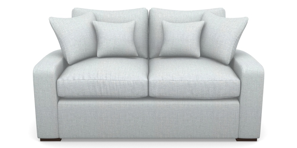 Product photograph of Stockbridge Sofa Bed 2 Seater Sofa Bed In House Plain - Silver from Sofas and Stuff Limited