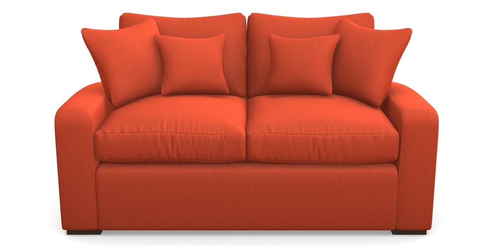 Product photograph of Stockbridge Sofa Bed 2 Seater Sofa Bed In House Velvet - Terracotta from Sofas and Stuff Limited