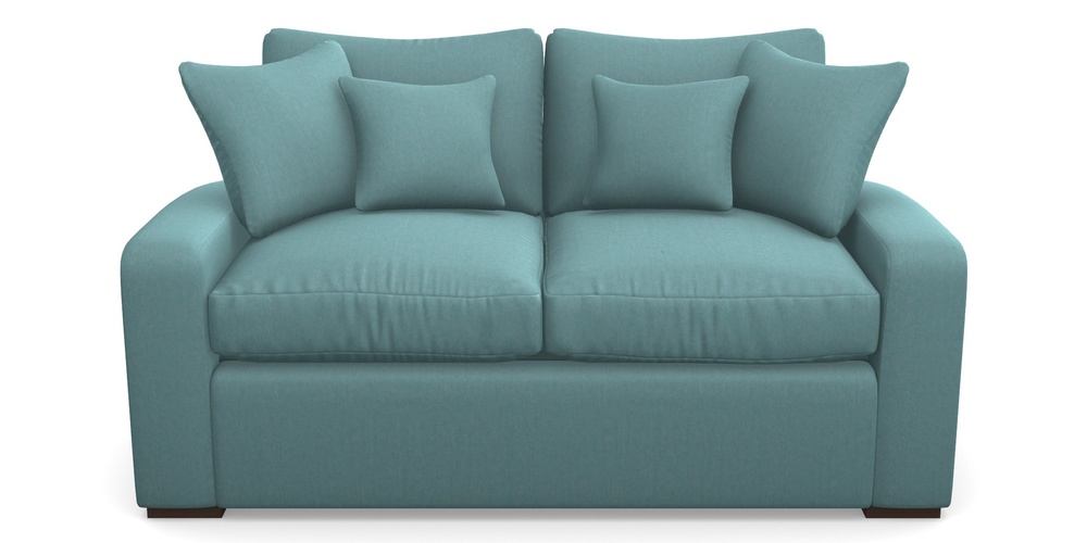 Product photograph of Stockbridge Sofa Bed 2 Seater Sofa Bed In House Velvet - Wedgewood from Sofas and Stuff Limited