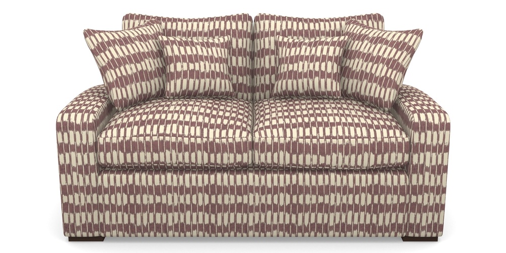 Product photograph of Stockbridge Sofa Bed 2 Seater Sofa Bed In V A Brompton Collection - Ikat - Cacao from Sofas and Stuff Limited