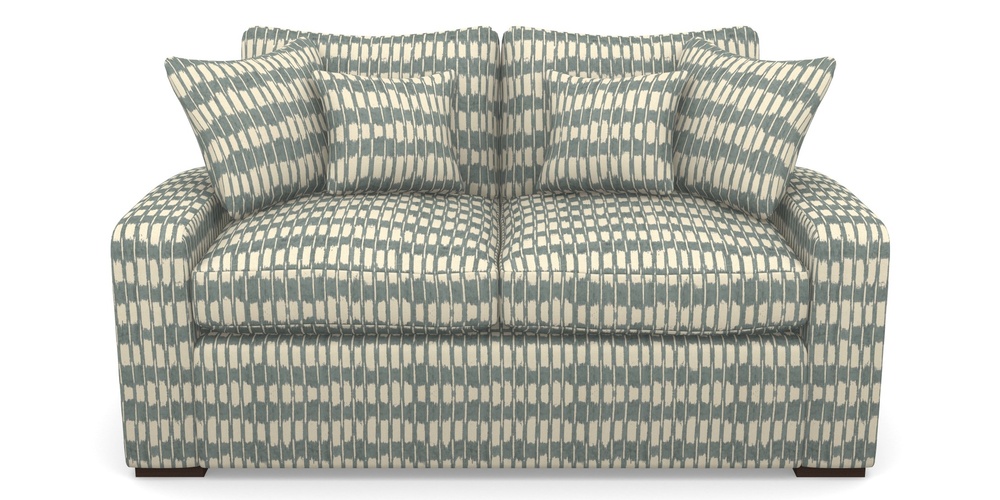 Product photograph of Stockbridge Sofa Bed 2 Seater Sofa Bed In V A Brompton Collection - Ikat - Pebble from Sofas and Stuff Limited