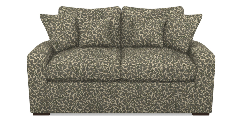 Product photograph of Stockbridge Sofa Bed 2 Seater Sofa Bed In V A Drawn From Nature Collection - Oak Tree - Dark Green from Sofas and Stuff Limited