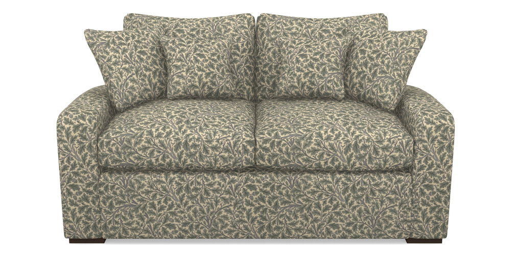 Product photograph of Stockbridge Sofa Bed 2 Seater Sofa Bed In V A Drawn From Nature Collection - Oak Tree - Duck Egg from Sofas and Stuff Limited
