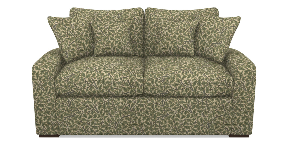 Product photograph of Stockbridge Sofa Bed 2 Seater Sofa Bed In V A Drawn From Nature Collection - Oak Tree - Light Green from Sofas and Stuff Limited