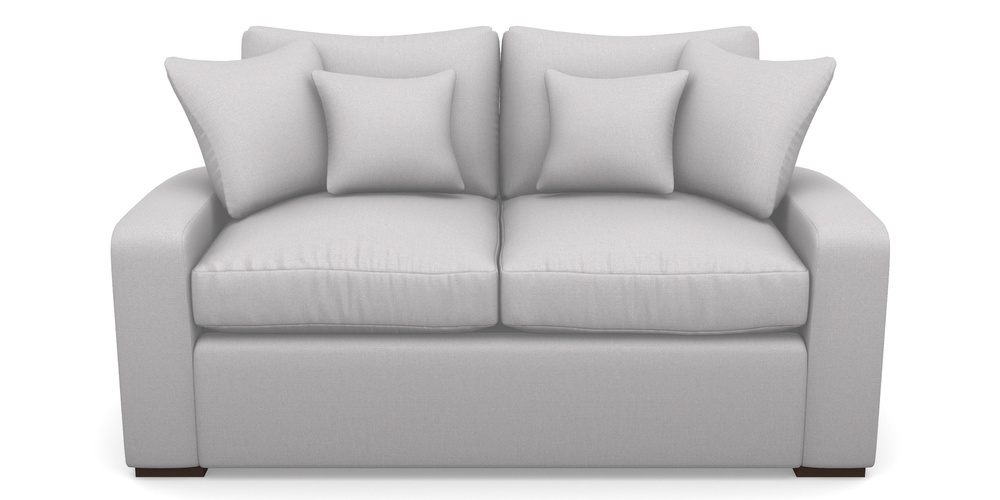 Product photograph of Stockbridge Sofa Bed 2 Seater Sofa Bed In Plain Linen Cotton - Seal from Sofas and Stuff Limited