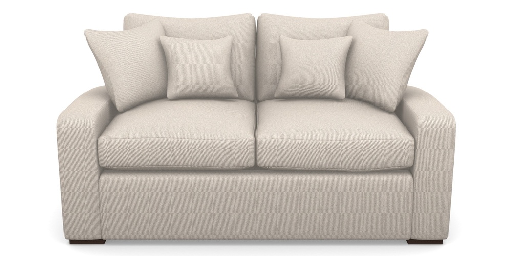 Product photograph of Stockbridge Sofa Bed 2 Seater Sofa Bed In Two Tone Plain - Biscuit from Sofas and Stuff Limited