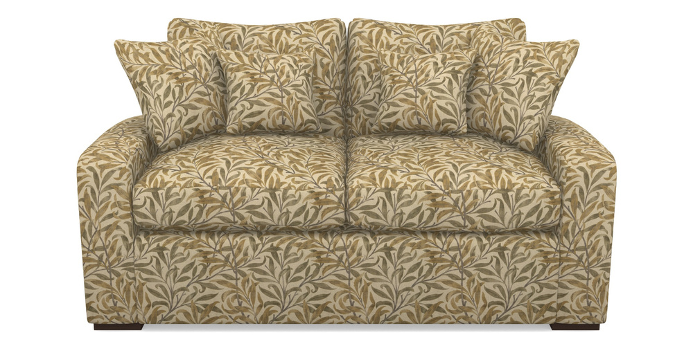 Product photograph of Stockbridge Sofa Bed 2 Seater Sofa Bed In V A Drawn From Nature - Willow Bough Large - Gold from Sofas and Stuff Limited