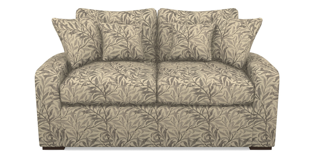 Product photograph of Stockbridge Sofa Bed 2 Seater Sofa Bed In V A Drawn From Nature - Willow Bough Large - Grey from Sofas and Stuff Limited