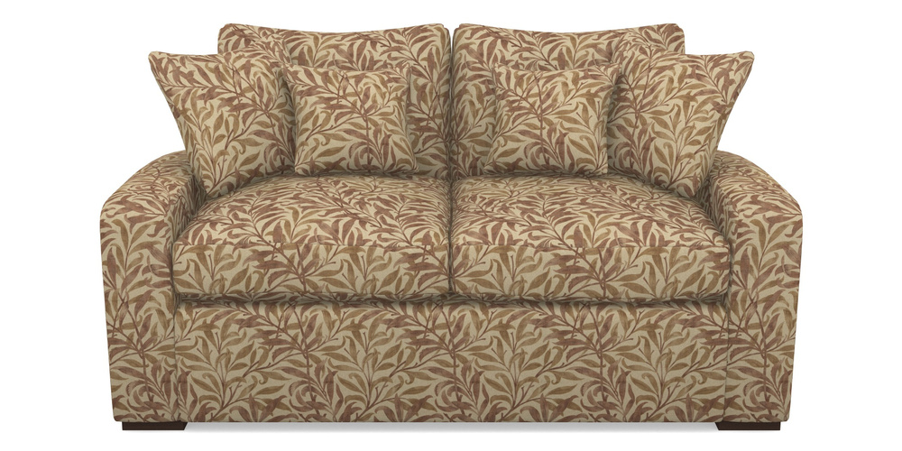 Product photograph of Stockbridge Sofa Bed 2 Seater Sofa Bed In V A Drawn From Nature - Willow Bough Large - Terracotta from Sofas and Stuff Limited