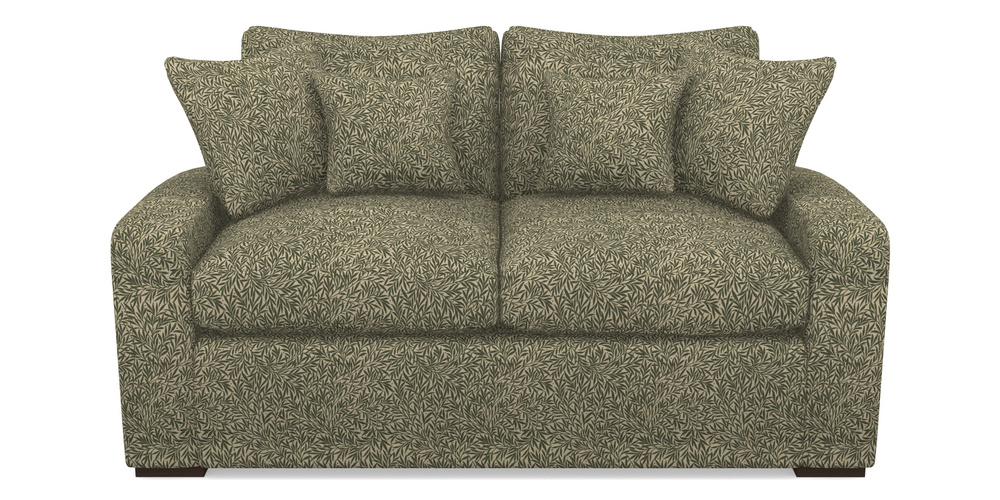 Product photograph of Stockbridge Sofa Bed 2 Seater Sofa Bed In V A Drawn From Nature Collection - Willow - Dark Green from Sofas and Stuff Limited