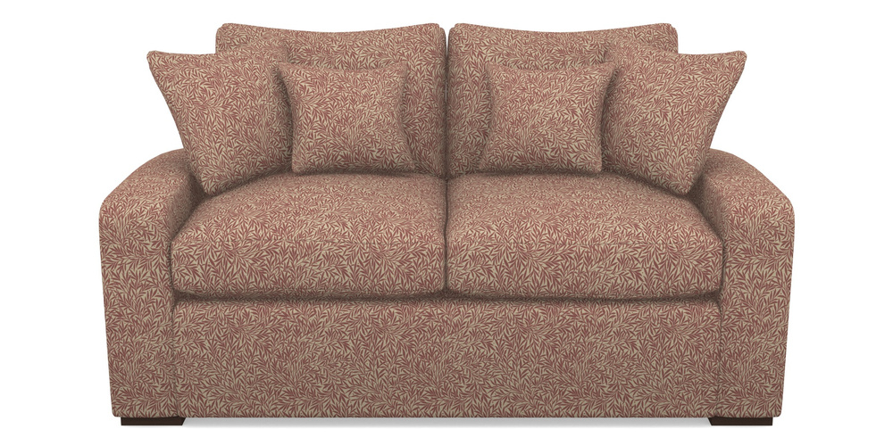 Product photograph of Stockbridge Sofa Bed 2 Seater Sofa Bed In V A Drawn From Nature Collection - Willow - Red from Sofas and Stuff Limited