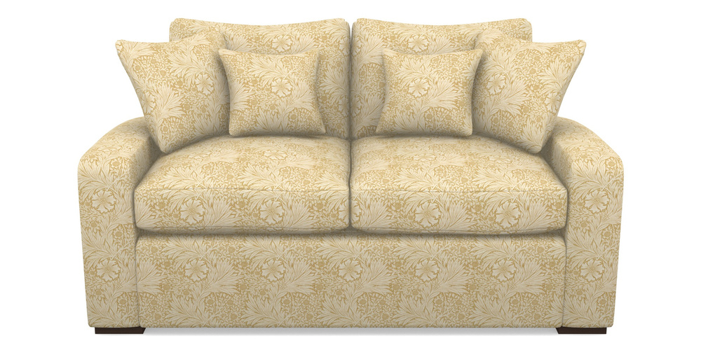 Product photograph of Stockbridge Sofa Bed 2 Seater Sofa Bed In William Morris Collection - Marigold - Lichen Cowslip from Sofas and Stuff Limited