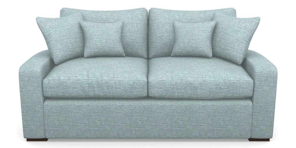 Product photograph of Stockbridge Sofa Bed 3 Seater Sofa Bed In Aqua Clean Hove - Duck Egg from Sofas and Stuff Limited