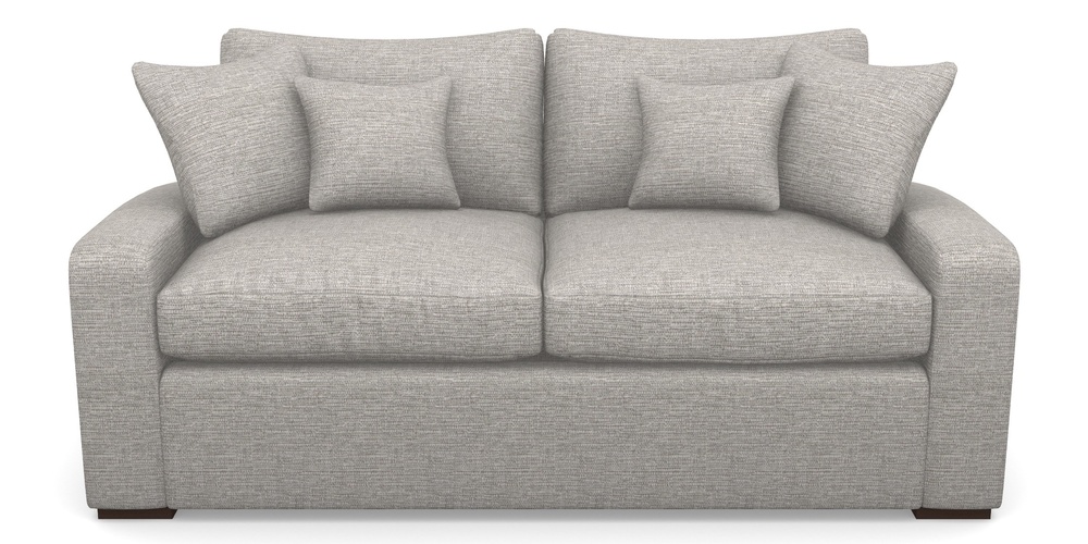 Product photograph of Stockbridge Sofa Bed 3 Seater Sofa Bed In Aqua Clean Hove - Grey from Sofas and Stuff Limited