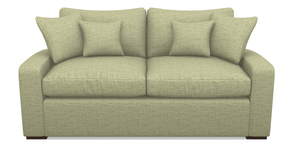 Product photograph of Stockbridge Sofa Bed 3 Seater Sofa Bed In Basket Weave - Sage from Sofas and Stuff Limited