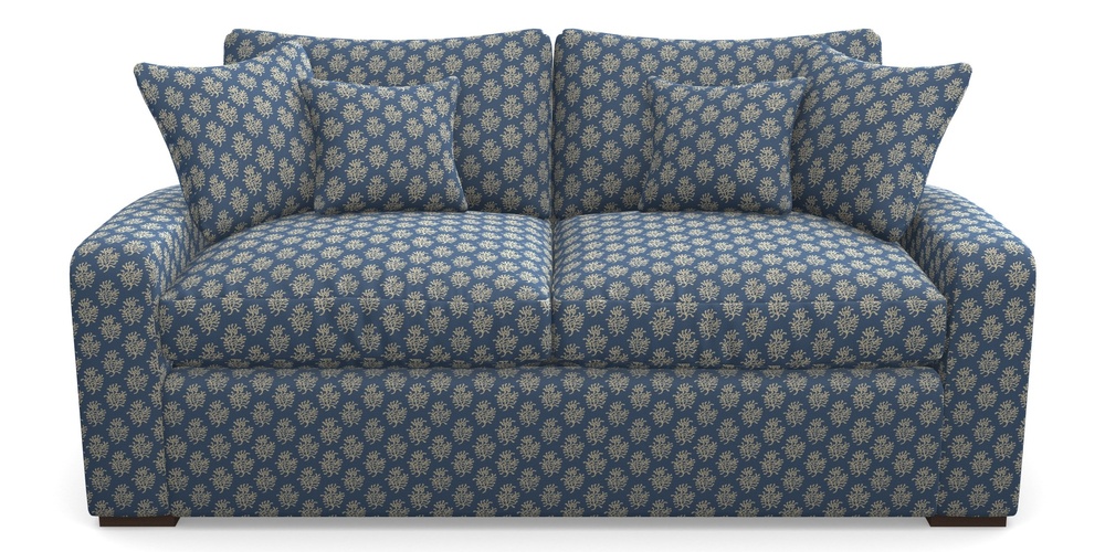 Product photograph of Stockbridge Sofa Bed 3 Seater Sofa Bed In Cloth 21 - Coral 1 - Bilberry from Sofas and Stuff Limited