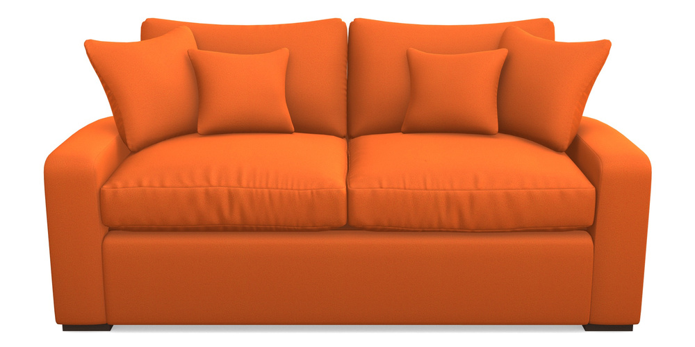 Product photograph of Stockbridge Sofa Bed 3 Seater Sofa Bed In Clever Glossy Velvet - Seville from Sofas and Stuff Limited