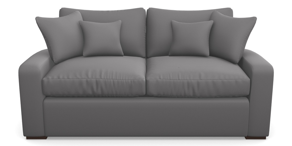 Product photograph of Stockbridge Sofa Bed 3 Seater Sofa Bed In Clever Glossy Velvet - Shadow from Sofas and Stuff Limited