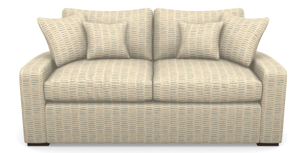 Product photograph of Stockbridge Sofa Bed 3 Seater Sofa Bed In Cloth 18 - Daub - Monsoon from Sofas and Stuff Limited