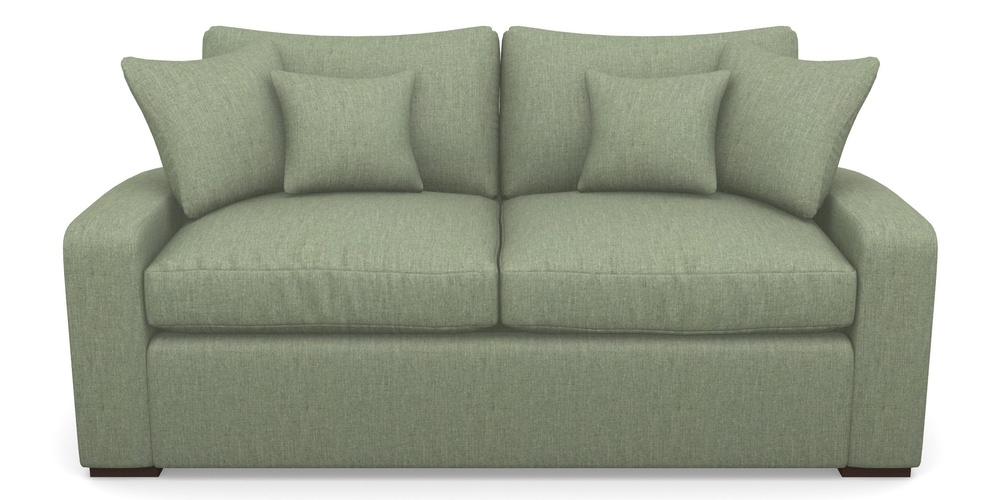 Product photograph of Stockbridge Sofa Bed 3 Seater Sofa Bed In Clever Cotton Mix - Forest from Sofas and Stuff Limited