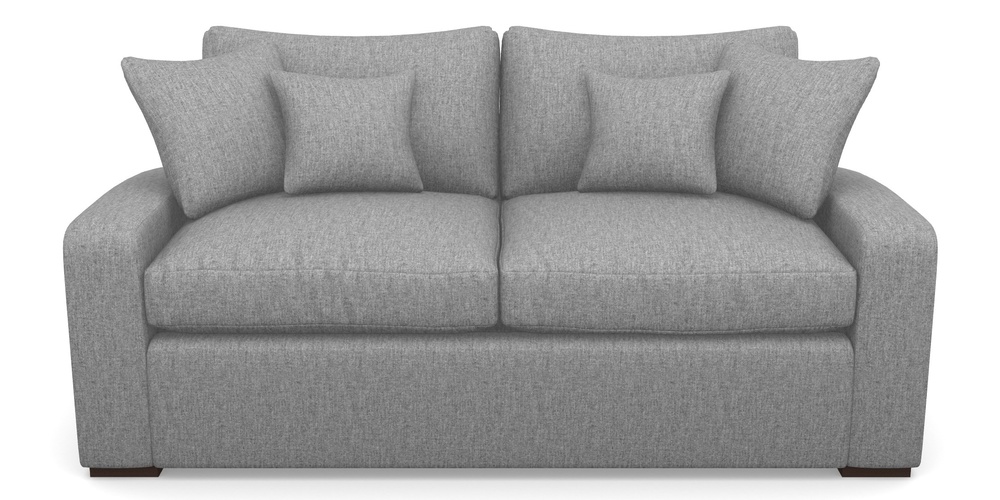 Product photograph of Stockbridge Sofa Bed 3 Seater Sofa Bed In Clever Cotton Mix - Iron from Sofas and Stuff Limited