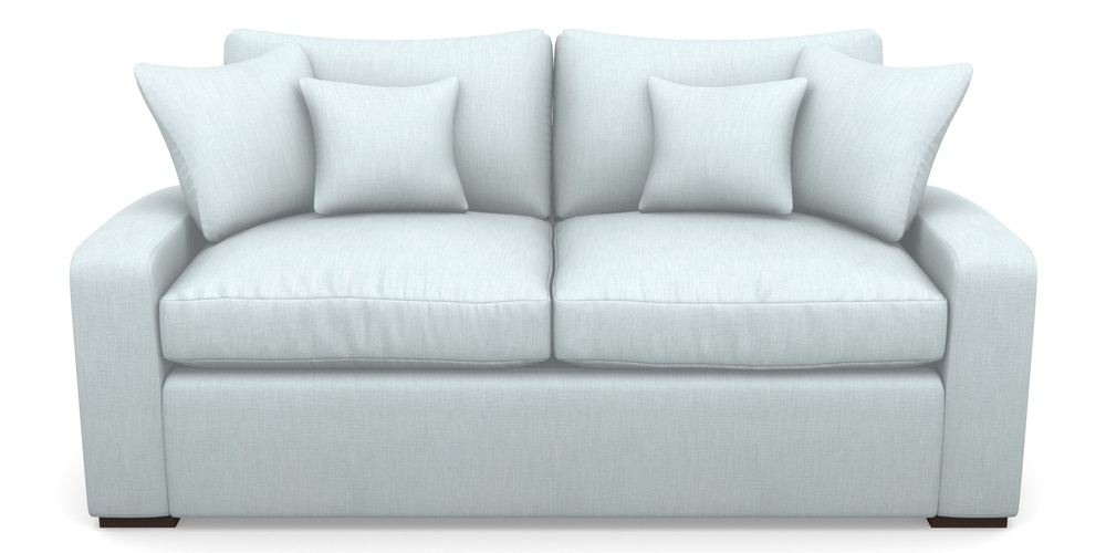 Product photograph of Stockbridge Sofa Bed 3 Seater Sofa Bed In Clever Cotton Mix - Mineral from Sofas and Stuff Limited
