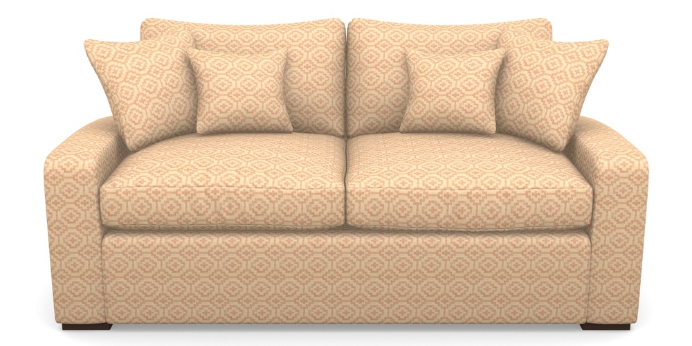 Product photograph of Stockbridge Sofa Bed 3 Seater Sofa Bed In Cloth 18 - Tile - Flamingo from Sofas and Stuff Limited