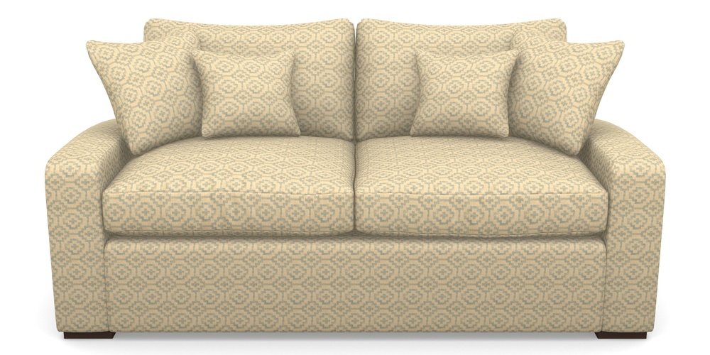 Product photograph of Stockbridge Sofa Bed 3 Seater Sofa Bed In Cloth 18 - Tile - Monsoon from Sofas and Stuff Limited