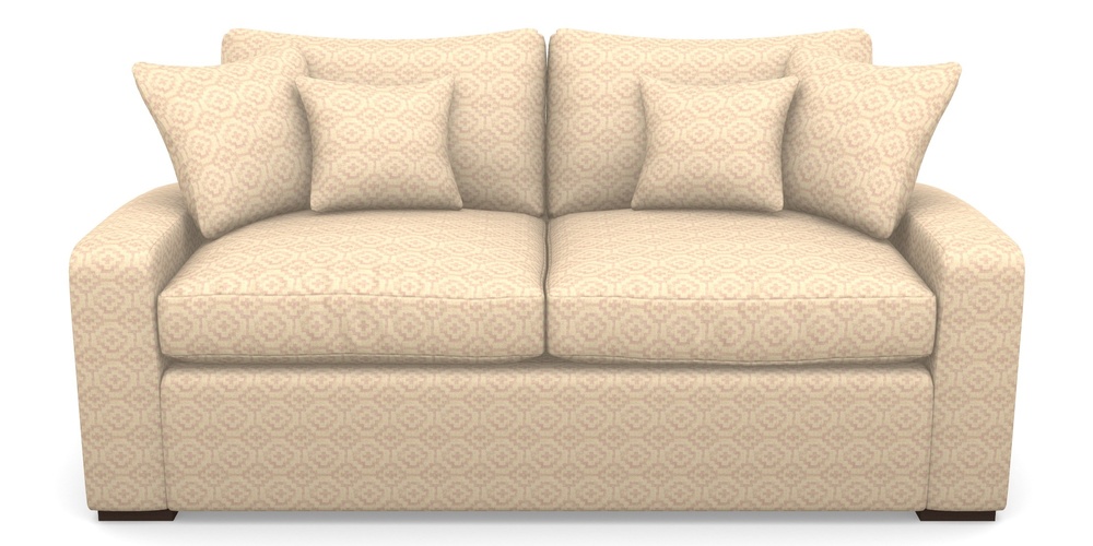 Product photograph of Stockbridge Sofa Bed 3 Seater Sofa Bed In Cloth 18 - Tile - Rose from Sofas and Stuff Limited