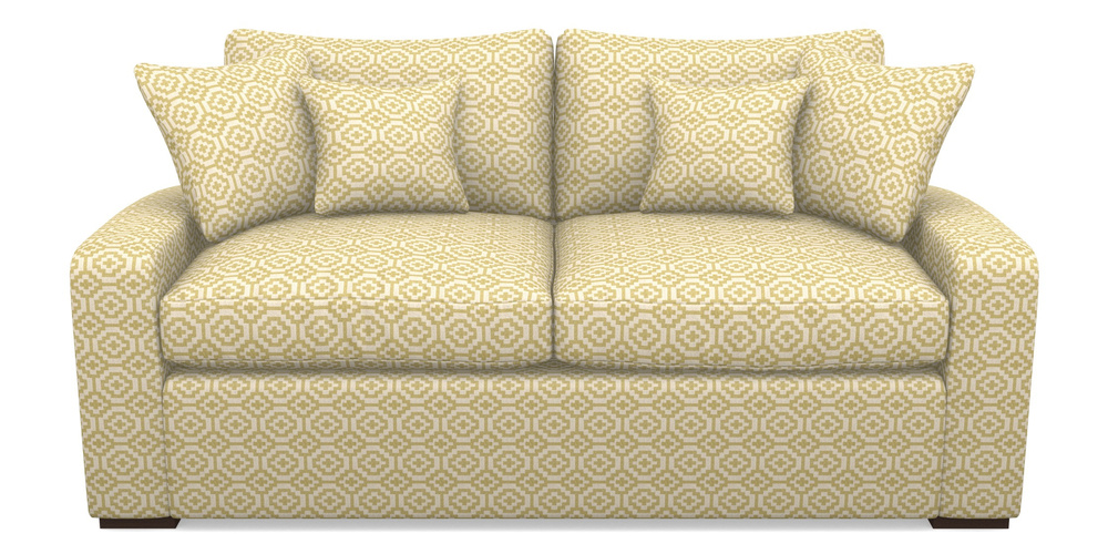 Product photograph of Stockbridge Sofa Bed 3 Seater Sofa Bed In Cloth 18 - Tile - Summer from Sofas and Stuff Limited